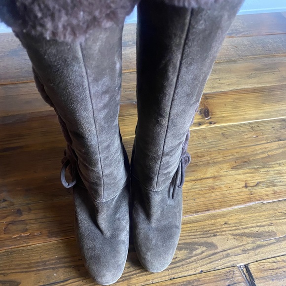 Joan and David Suede Mid-Calf Boots - Picture 7 of 7